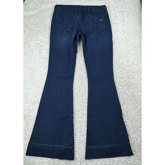 Habitual Flare Wide leg Jeans Ablaze Dark Wash - Picture 2 of 10
